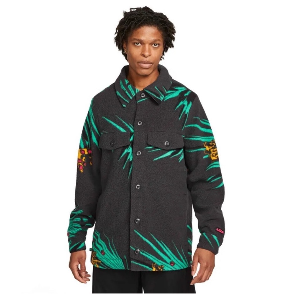 Nike x Lebron Sherpa Button Up Jacket‎